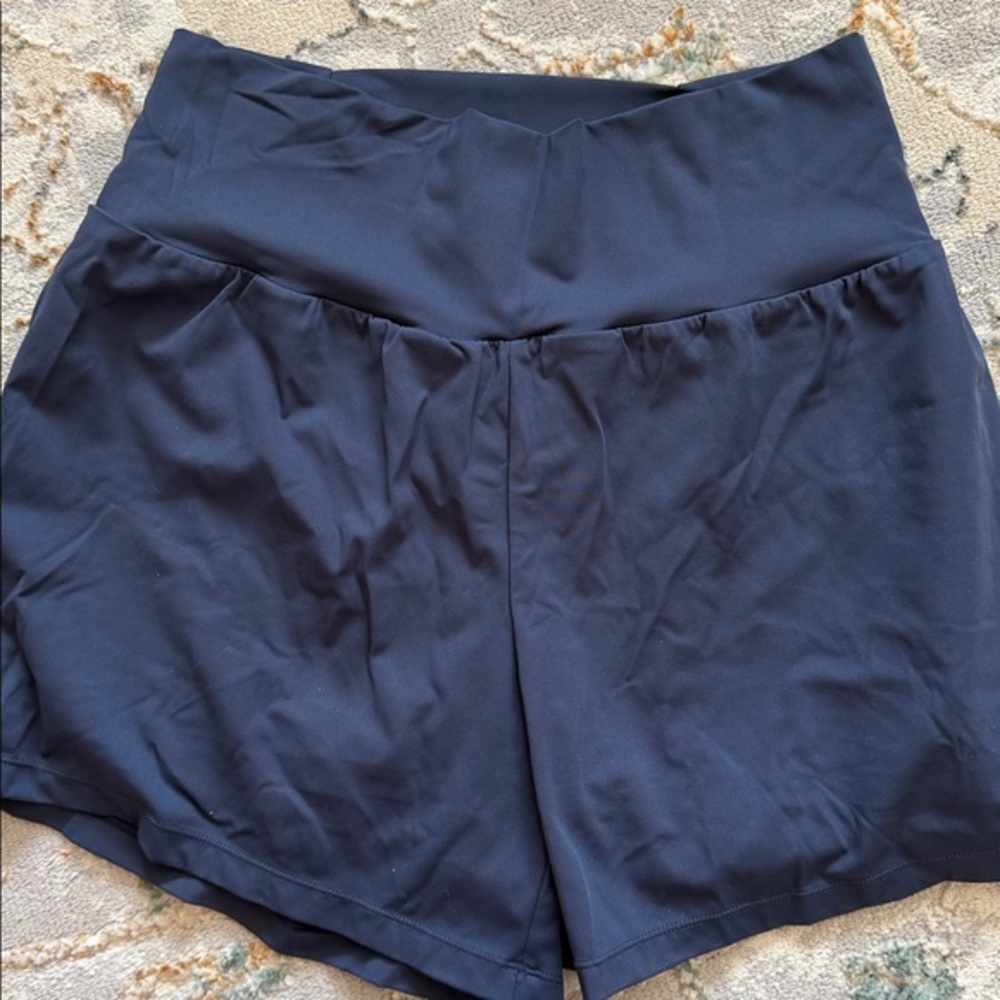 Halara Super High Waisted 2-in-1 Yoga Shorts 5'' with Pockets
